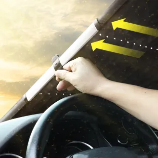 【ANBORTEH 安伯特】酷樂自動伸縮遮陽簾Plus-快(汽車遮陽 遮陽簾 遮陽板)