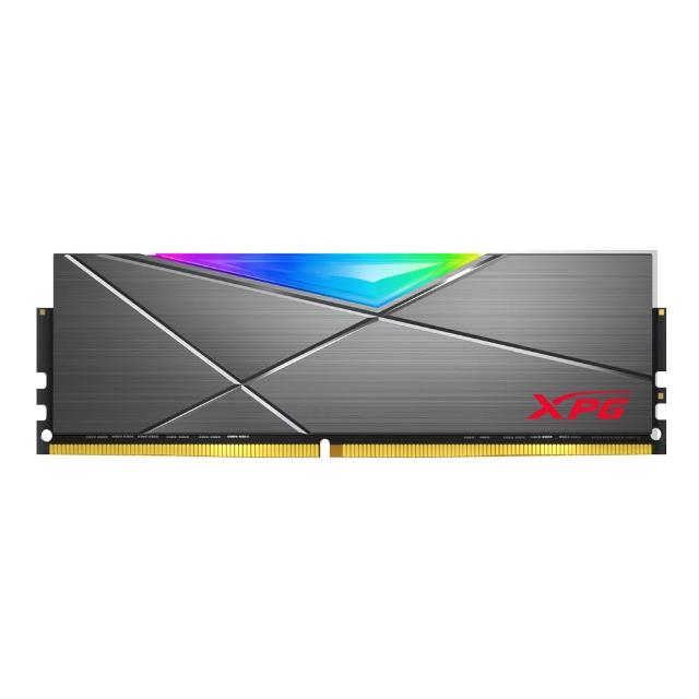 【ADATA 威剛】SPECTRIX D50 DDR4 3200 16GBx2 RGB 超頻桌上型記憶體(AX4U3200716G16A-DT50)