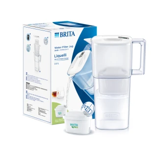 【BRITA】官方直營 日系簡約濾水壺+MXPRO全效型濾芯(共1壺1芯)