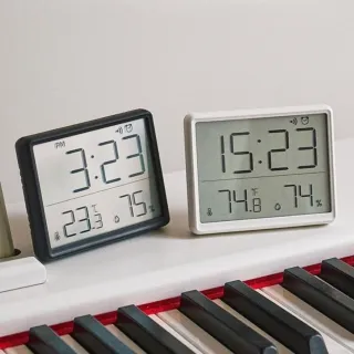 【享屋】磁吸電子時鐘(溫度電子鐘 時鐘 電子時鐘 鬧鐘 磁吸時鐘 電子鬧鐘 簡約數字鐘 溫濕度時鐘)