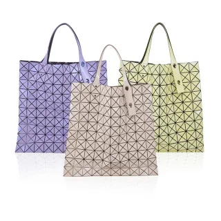 【ISSEY MIYAKE 三宅一生】PRISM 10x10金屬漆面托特包(多色)