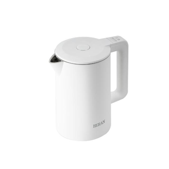 【HERAN 禾聯】1.7L 智慧溫控/雙層防燙快煮壺(HEK-17GL010)