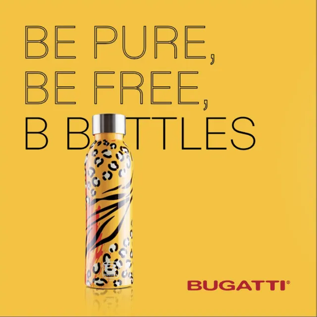 【Bugatti 布加迪】買1送1 義大利 設計師系列 500ml保溫瓶(316醫療級不鏽鋼/任選2色)
