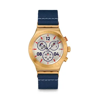 【SWATCH】Irony 金屬Chrono系列手錶 CAPTAIN S DREAM 男錶 女錶 瑞士錶 錶(43mm)