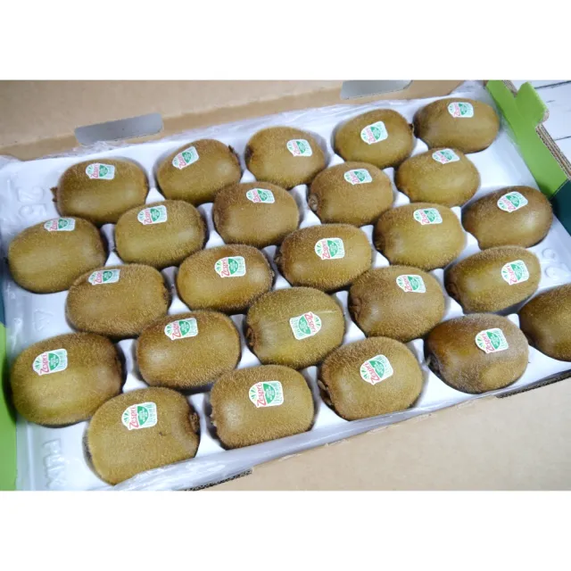 【黑貓嚴選】紐西蘭綠色奇異果25顆(3.3kg±5%/箱)