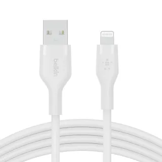 【BELKIN】BOOST↑CHARGE Flex USB-A to Lightning傳輸線_1M(CAA008bt1M)