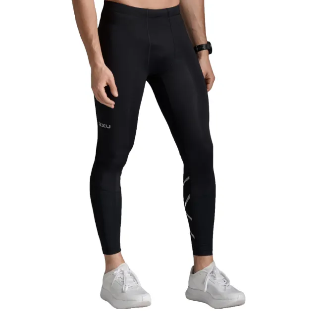 【2XU】M Aero Compression Tights 男士 全長暢跑壓縮褲 黑(2X24NSM731399)