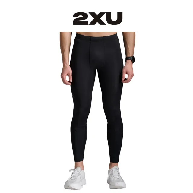 【2XU】M Aero Compression Tights 男士 全長暢跑壓縮褲 黑(2X24NSM731399)
