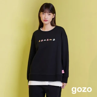 【gozo】這裡沒有憂鬱Ada心情大學T(兩色)