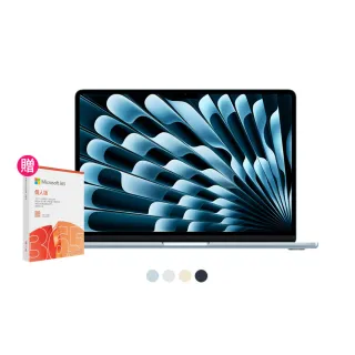 【Apple】微軟365個人版★Macbook Air 13.6吋 M4 晶片 10核心CPU 與 10核心GPU 16G/512G SSD(2025)