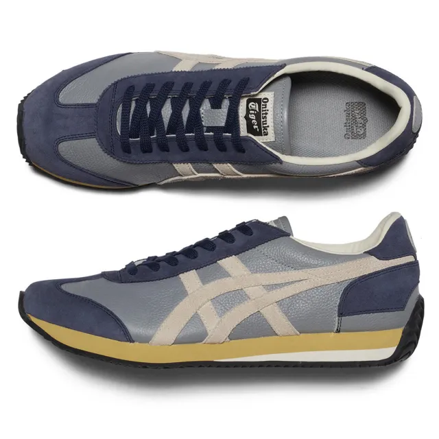 虎 Onitsuka Tiger】Onitsuka Tiger鬼塚虎-藍底白虎爪紋CALIFORNIA