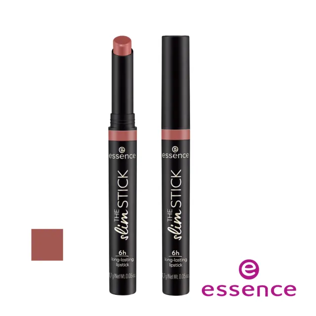 【essence 艾森絲】天生名模霧面唇膏1.7g(6色可選)