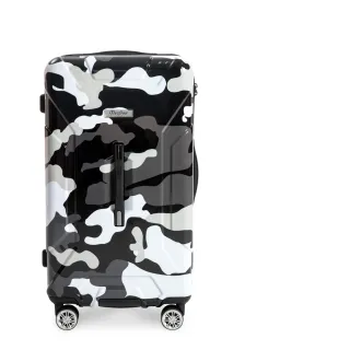 【Flexflow】黑迷彩 29吋 特務箱 智能測重 防爆拉鍊旅行箱(南特系列)