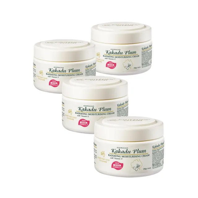 【澳洲G&M】卡卡度果滋養保濕霜含維他命C(250g/罐 4入組)