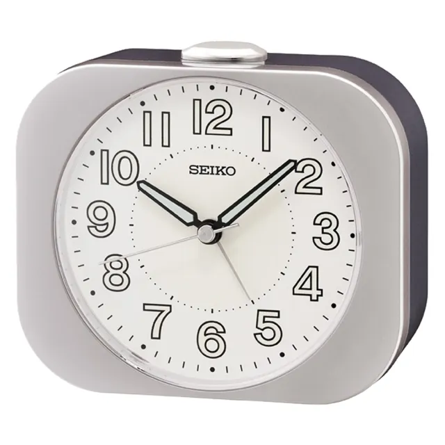 【SEIKO 精工】復古方形 靜音秒針防貪睡鬧鐘-4款可選 雙11 送禮(QHE206系列/速)