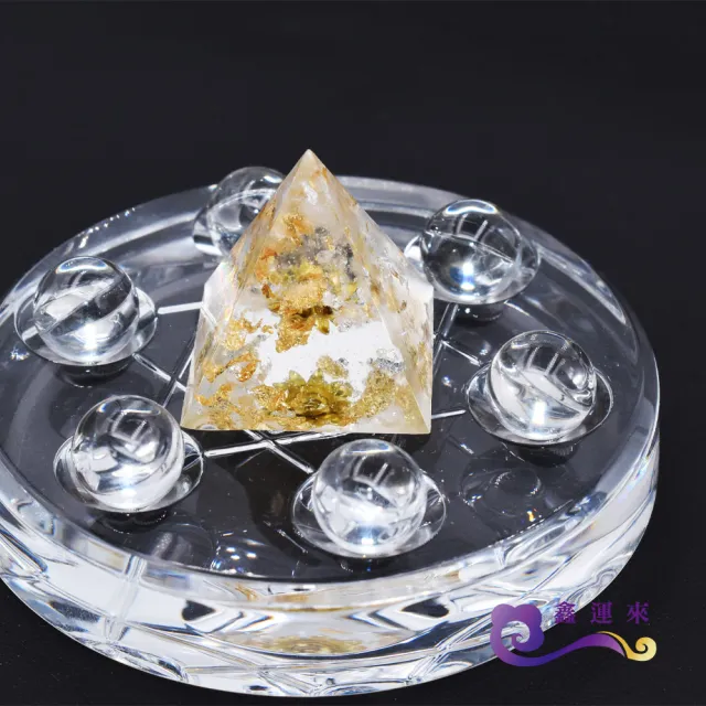 【鑫運來】◎奧剛能量白水晶七星盤