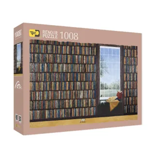 【雷諾瓦】解憂書房/1008片拼圖/蕾貝卡·坎貝爾(桌遊/益智/裝飾/送禮/禮物/療禦)