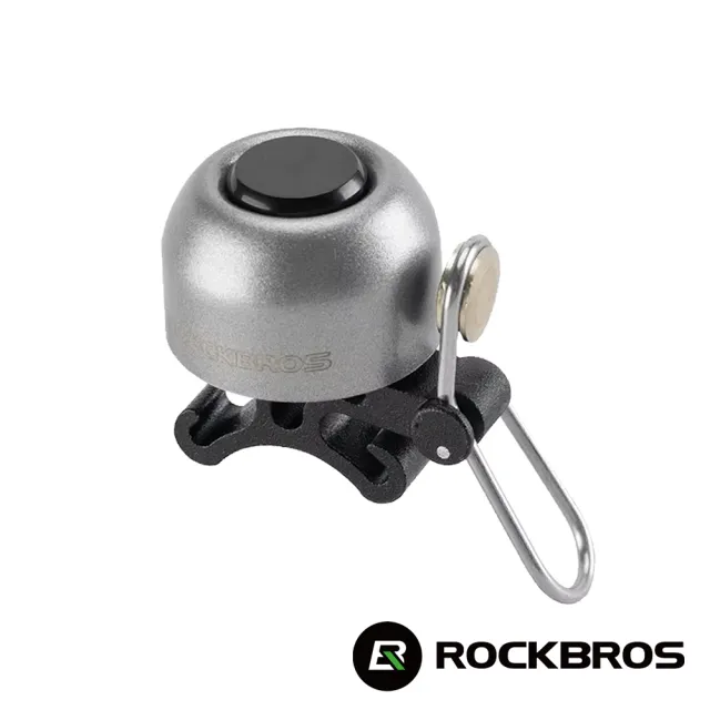【ROCKBROS洛克兄弟】輕量質感車鈴 適用管徑22~34mm(車鈴/警示鈴/鈴鐺/自行車/單車/34000100)