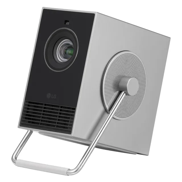 【LG 樂金】掌中劇院組★ CineBeam Q 小銀河 4K 微型投影機+AirPods 4