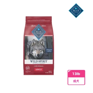 【Blue Buffalo 藍摯】原野精靈成犬糧 鮭魚無穀配方 - 13lb(狗飼料 犬飼料 無穀)