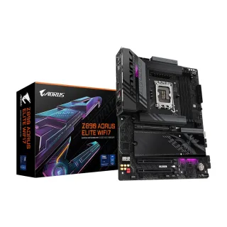 【技嘉】板+Win11組合★Z890 AORUS ELITE WIFI7 INTEL主機板+軟體(拆封後無法退換貨)