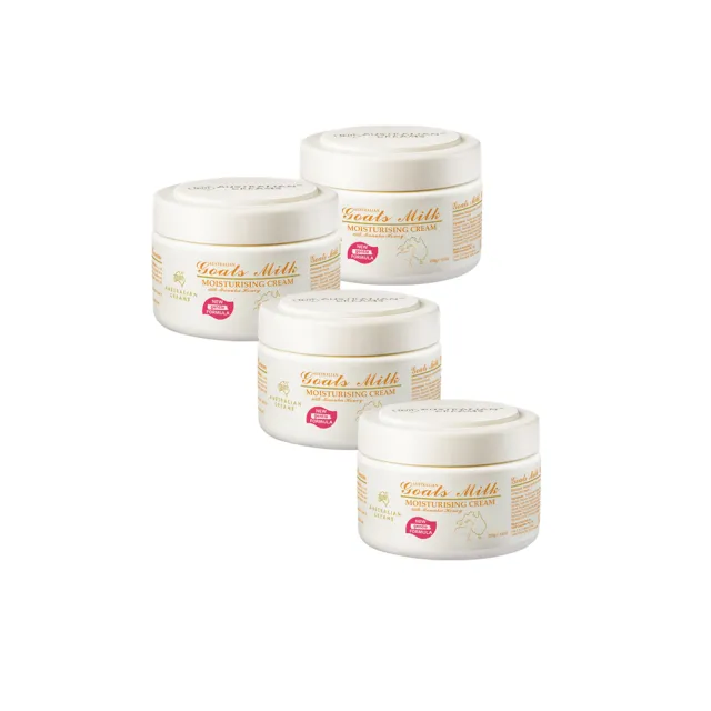 【澳洲G&M】山羊奶潤膚霜含曼努考蜂蜜(250g/罐 4入組)（其他規格）