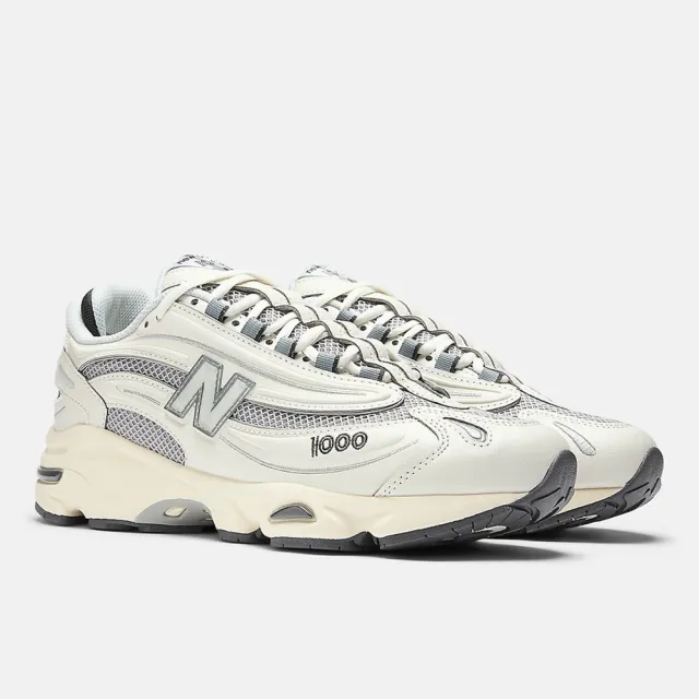 【NEW BALANCE】1000 男女 運動休閒鞋 復古鞋 緩震 穿搭 海鹽 灰白(M1000MEW)
