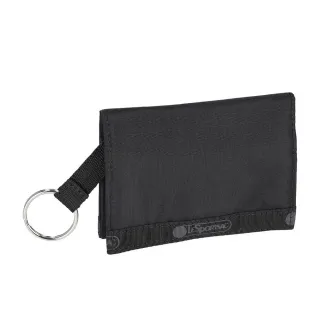 【Lesportsac】SnapCardCase 按扣卡夾/永恒黑(1318)