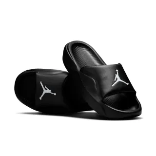 【NIKE 耐吉】JORDAN FRANCHISE SLIDE 黑色 喬丹 拖鞋 休閒 防水 男(HF3263-001)