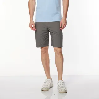 【NAUTICA】官方旗艦 男裝 COOLMAX都會休閒短褲(灰色)