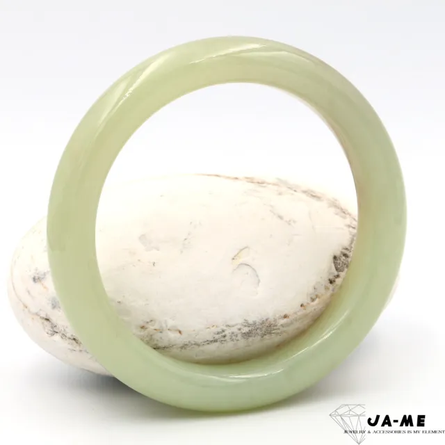 JA-ME】天然和田玉新疆若羌黃口帶糖色玉鐲#19-19.5(年終慶/年貨節/招財