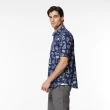 【NAUTICA】官方旗艦 男裝 經典海洋風格短袖襯衫(藍色)