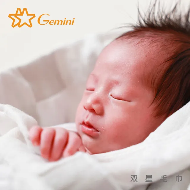 【Gemini 雙星】官方直營 無捻紗紗布彩格(小方巾超值6入組)
