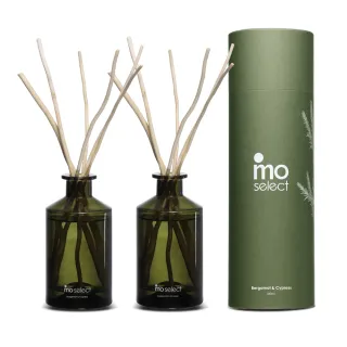 【mo select】買一送一 植萃精油天然柳枝擴香禮盒2入(香氛/精油擴香/送禮/居家香氛/聖誕/交換禮物)