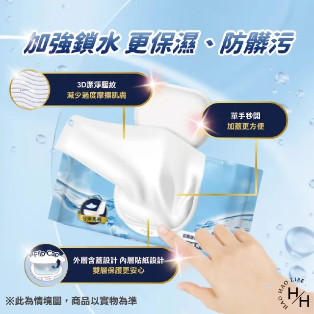 【Kleenex 舒潔】4箱共56包 濕式衛生紙(46抽x56包共4箱)