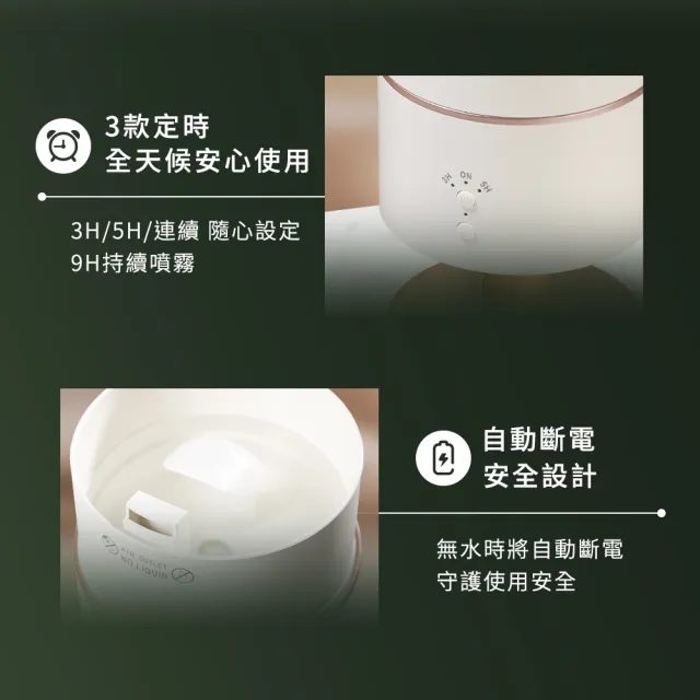 【mo select】美型燈座超音波香氛水氧機超值組(加濕器/香氛機/精油/擴香儀)