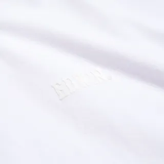 【EDWIN】女裝 第十代基本LOGO短袖T恤(白色)