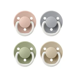 【BIBS】De Lux 矽膠安撫奶嘴-夜光款(丹麥奶嘴 總代理公司貨)