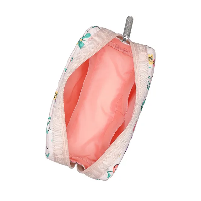 【Lesportsac】Rectangular Cosmetic 長形化妝包 收納包 送禮 禮物 推薦 女包(輕舞野花)