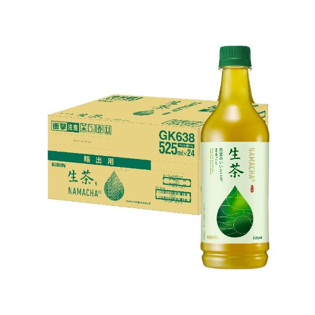 【KIRIN 麒麟】生茶525mlx24入/箱