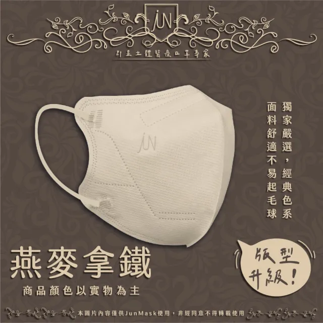【JUN 郡昱】成人3D立體醫療口罩M-10入/包-繽紛色系；3包組(質感素色 台灣製造 3D口罩 成人口罩)