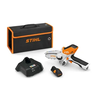 【德國STIHL】10.8V 4吋 鋰電鏈鋸機 GTA26 一電一充(農機補助適用機型)
