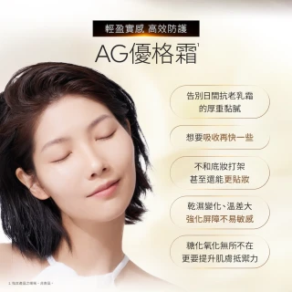 【cocochi】AG極緻奢養精華液40ml+AG抗糖全能修復精華霜30g(40ml+30g)