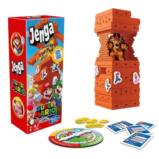 【Hasbro Gaming 孩之寶桌遊】層層疊(超級瑪利歐版)