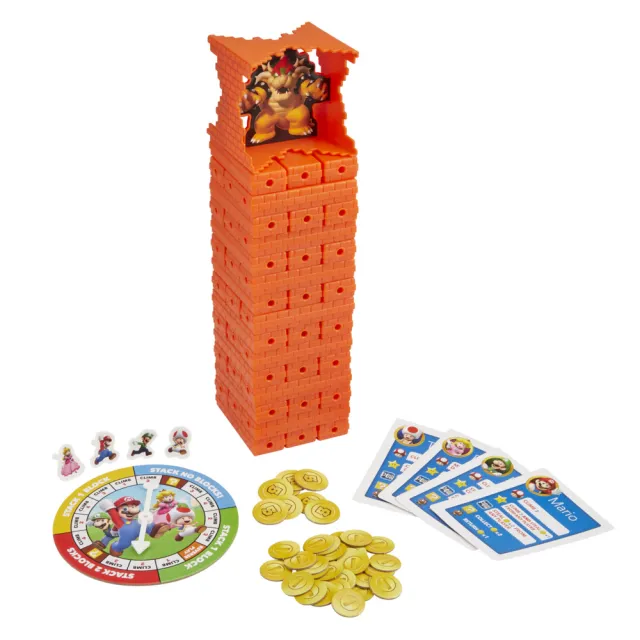 【Hasbro Gaming 孩之寶桌遊】層層疊(超級瑪利歐版)