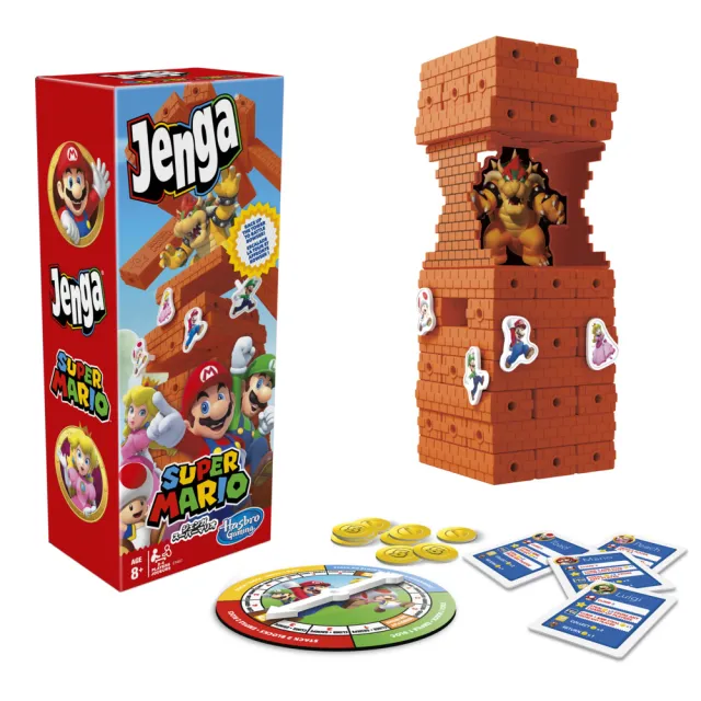 【Hasbro Gaming 孩之寶桌遊】層層疊(超級瑪利歐版)