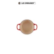 【Le Creuset】琺瑯鑄鐵鍋圓鍋14cm(櫻桃紅)