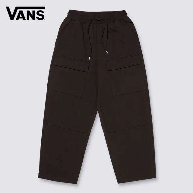 【VANS】官方旗艦 Pockets 黑色運動長褲