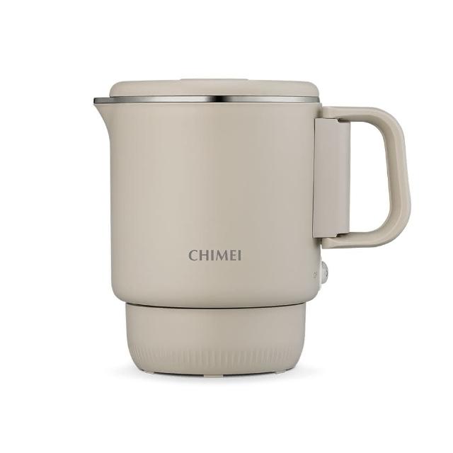  CHIMEI奇美 KT-08Y2M1 電熱水壺，容量2公升以上，採用304不鏽鋼材質，電壓110V、頻率60Hz、消耗功率500~600W，尺寸長220 x 寬150 x 高250 mm，重量僅0.82 Kg。產地中國，提供1年保固，BSMI許可字號R73023。安全耐用，適閤家庭快速沸水，奇美品牌品質保證。 