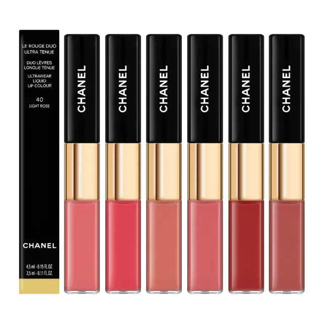 【CHANEL 香奈兒】超炫耀持色唇萃 4.5ml+3.5ml(國際航空版.雙頭唇釉#69/#188/#196/#186/#174/#182/#154)
